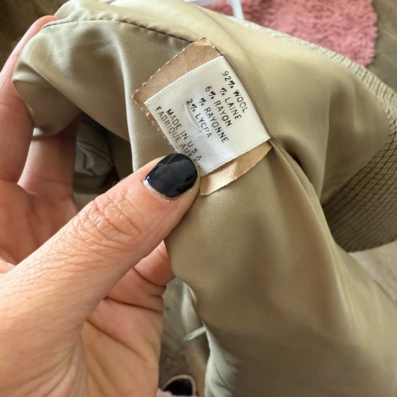 Theory Plaid Wool Blazer - Picture 6 of 8